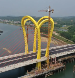 最新！防城港文昌大桥主塔装修外架已拆除，有望6月底通车